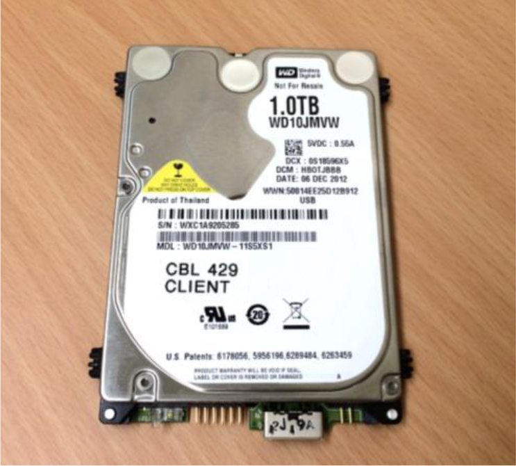 2.5 Internal Hard Drive data recovery in Sydney